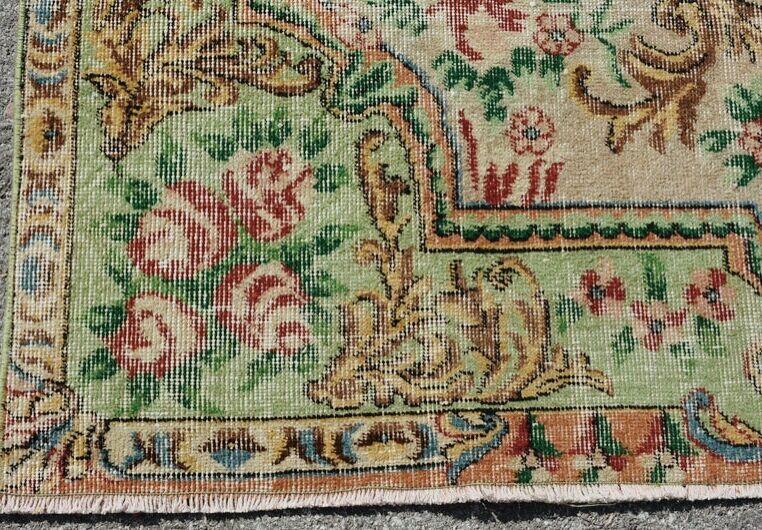 Ancient artisanal Anatolian carpet 295x175cm