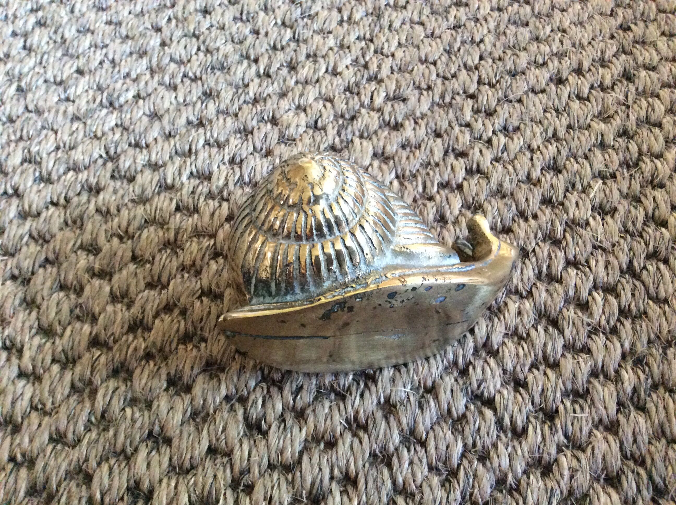 Brass snail