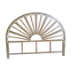 Rattan bedhead