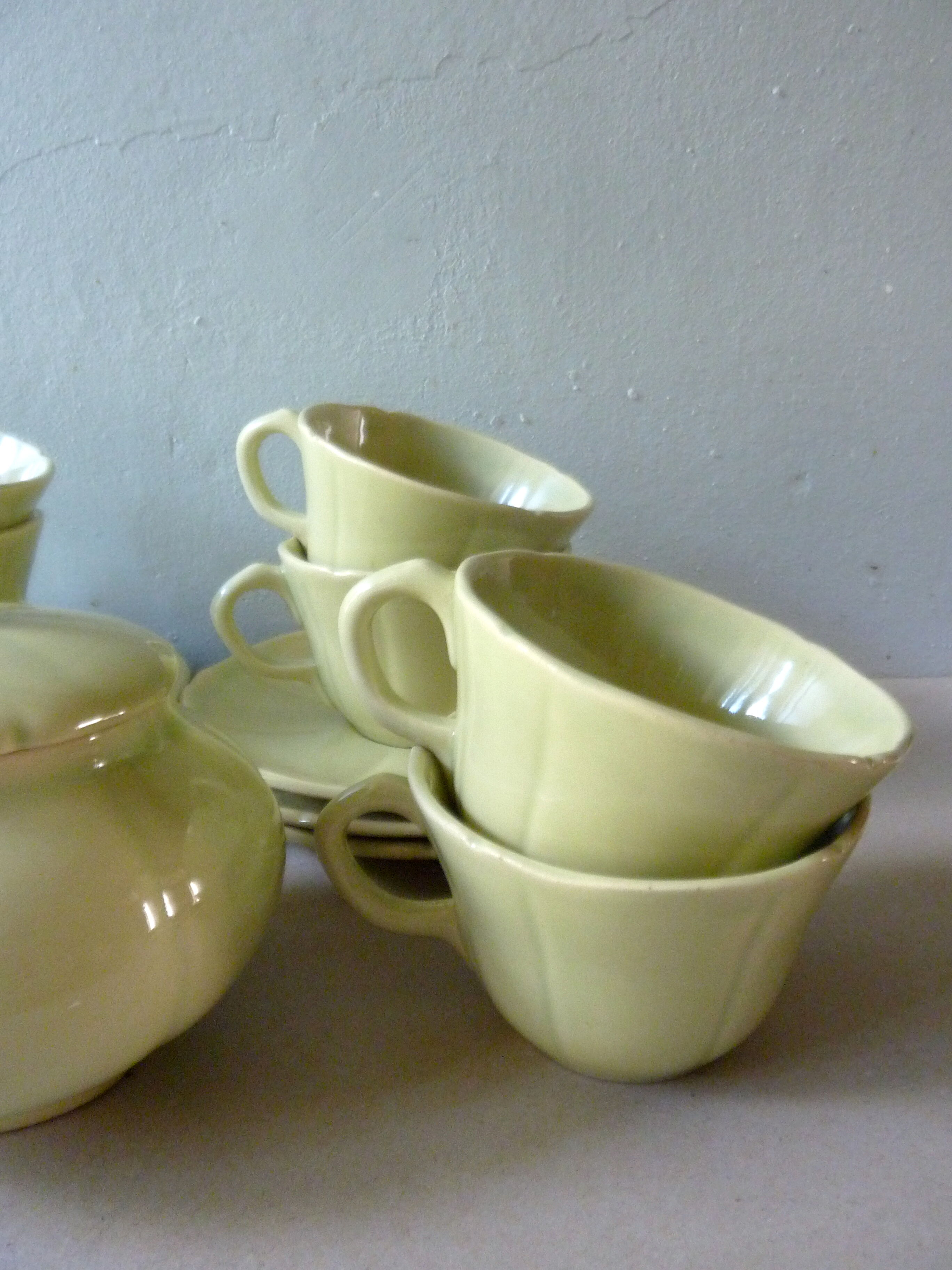 Longchamp coffee service from the 40s and 50s