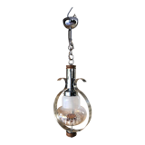Mazzega pendant lamp in Murano glass 70s, Italy