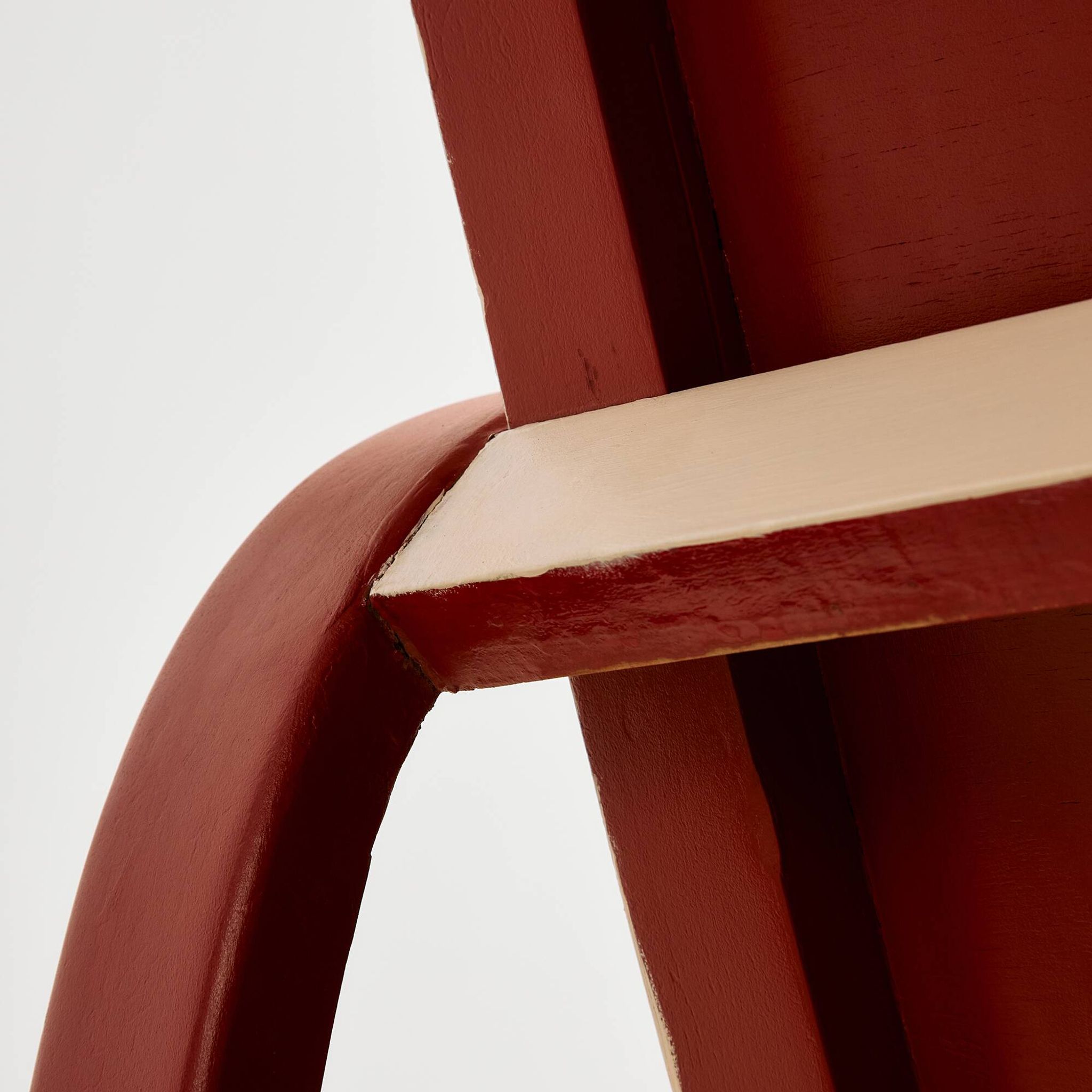 Beech armchair