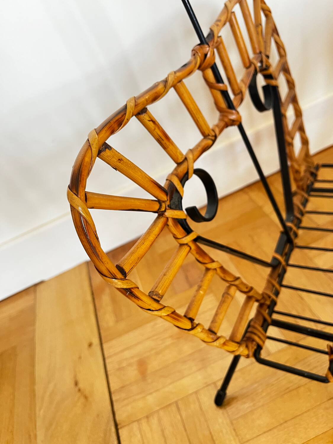 Vintage magazine rack