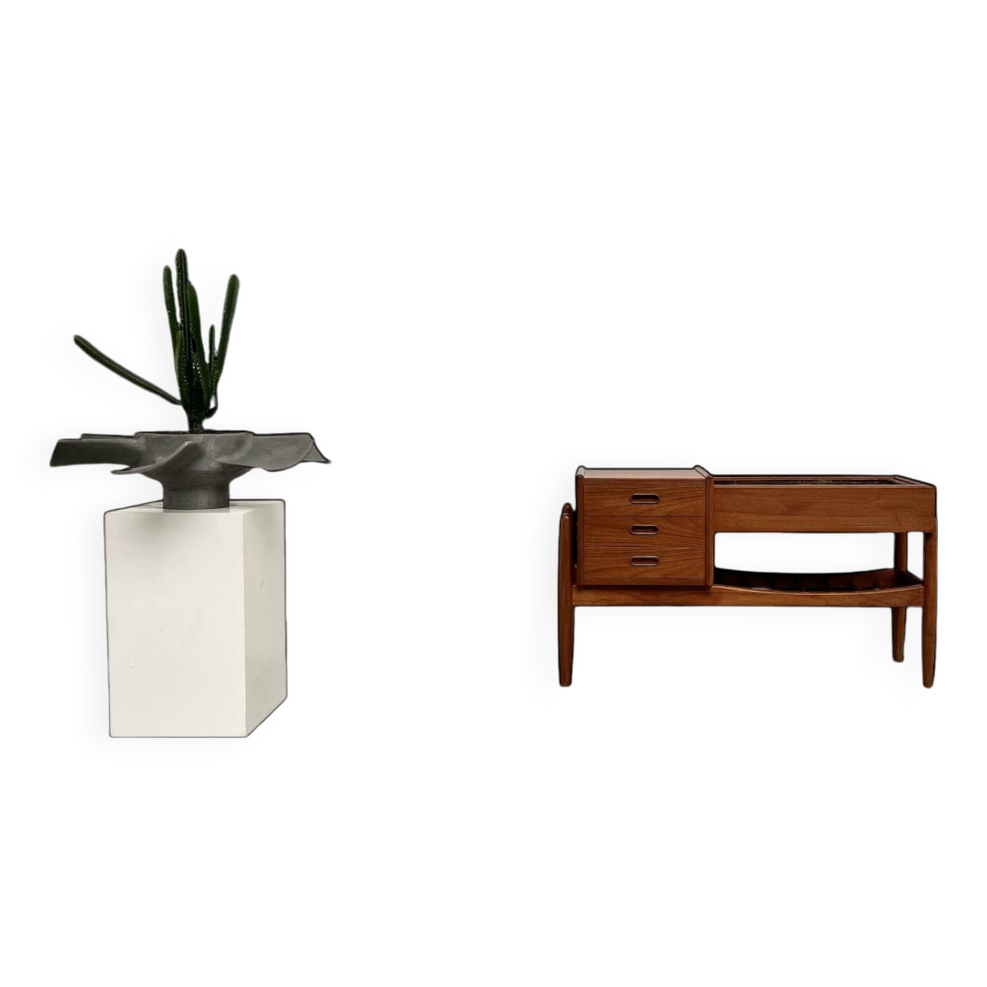 Arne Wahl Iversen teak planter