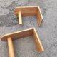 Bench table end of sofa wood Scandinavian design