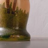 Glass paste vase attributed to Legras, late 19th century
