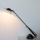 Vintage balance lamp aluminor black lacquered metal