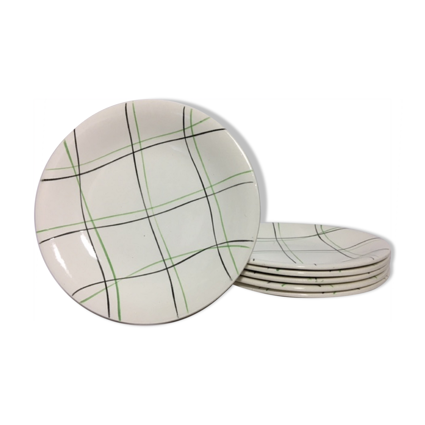 6 dessert plates "Salins" Model Spell