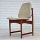 1960s, Danish design by Arne Vodder, set of 3 chairs, teak wood, furniture