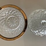 Sugar candy in Christal glass