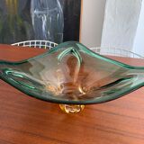 Vintage Murano glass cut