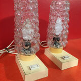 Pair of vintage Hawill Design 6001 bedside lamps