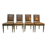 Set of 4 Louis XVI style chairs