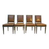 Set of 4 Louis XVI style chairs