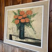 "Bernard Buffet" painting oil reproduction certified and numbered