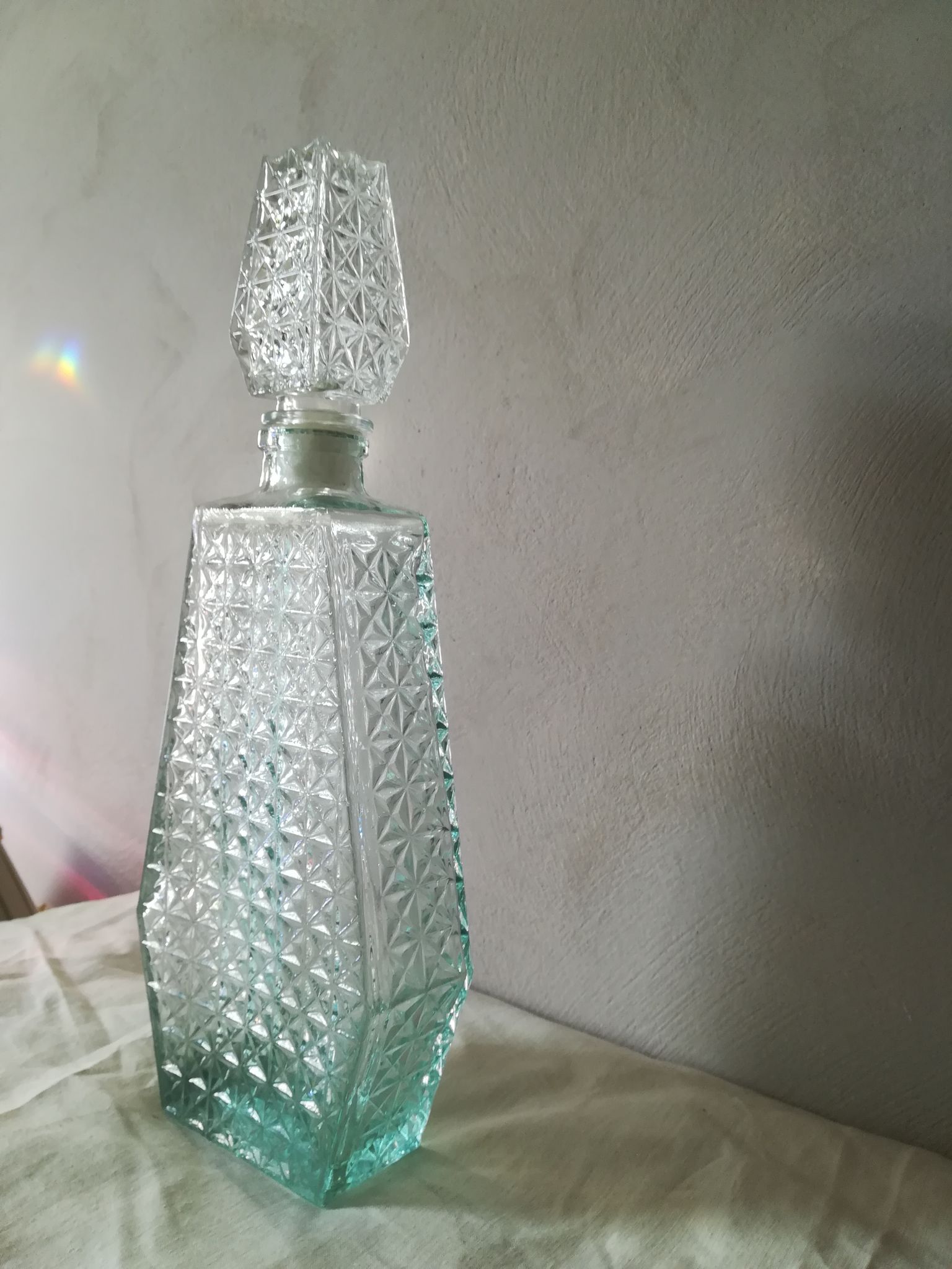Carafe vintage en verre