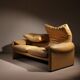 Leather Seating Group ‚Maralunga‘ by Vico Magistretti for Cassina