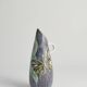 Mid-Century Modern Stoneware Vase with Sgraffito and Butterflies. Sweden, 1950s