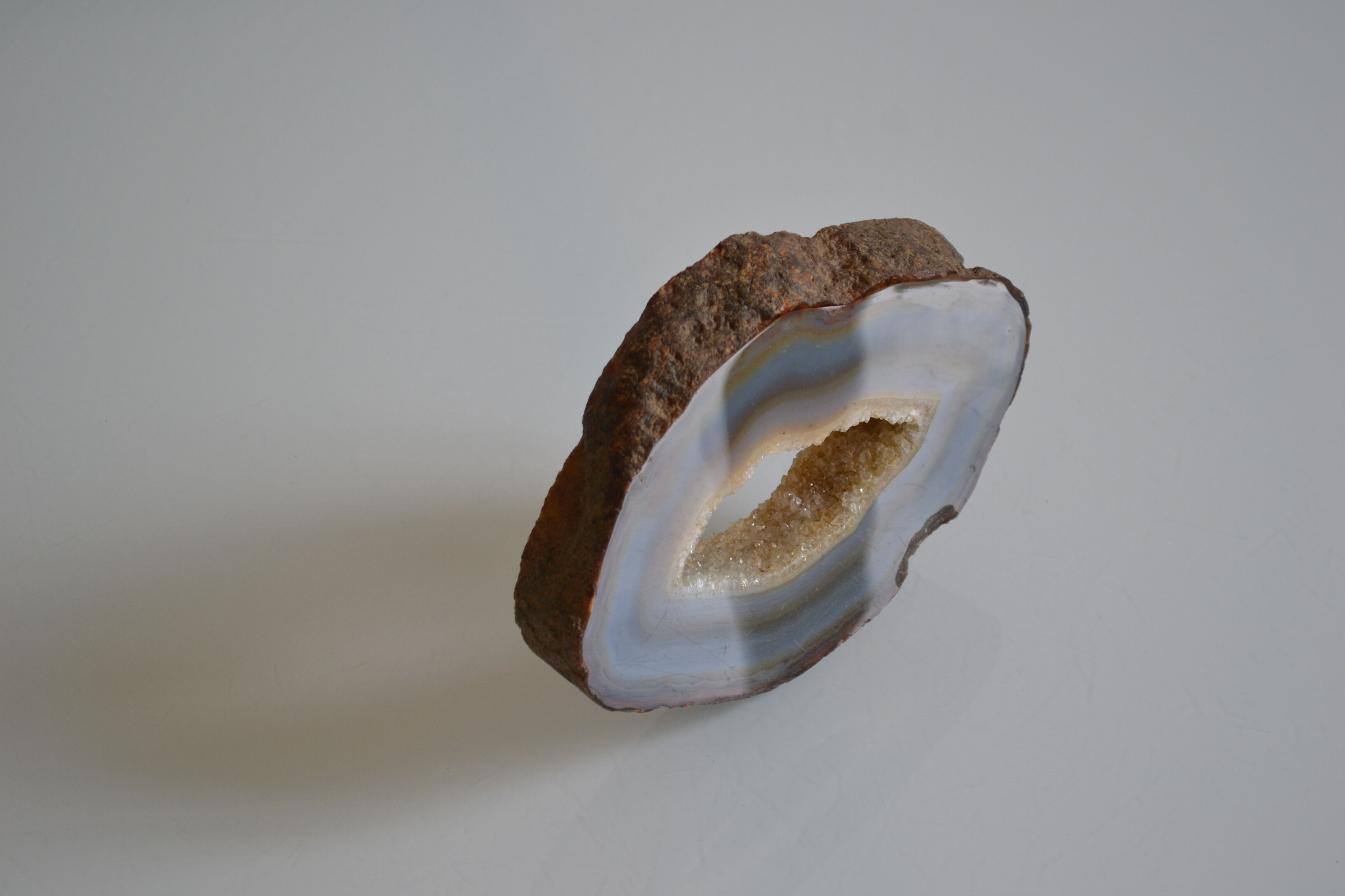 Agate paperweight