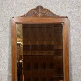 Art Nouveau period oak mirror circa 1900