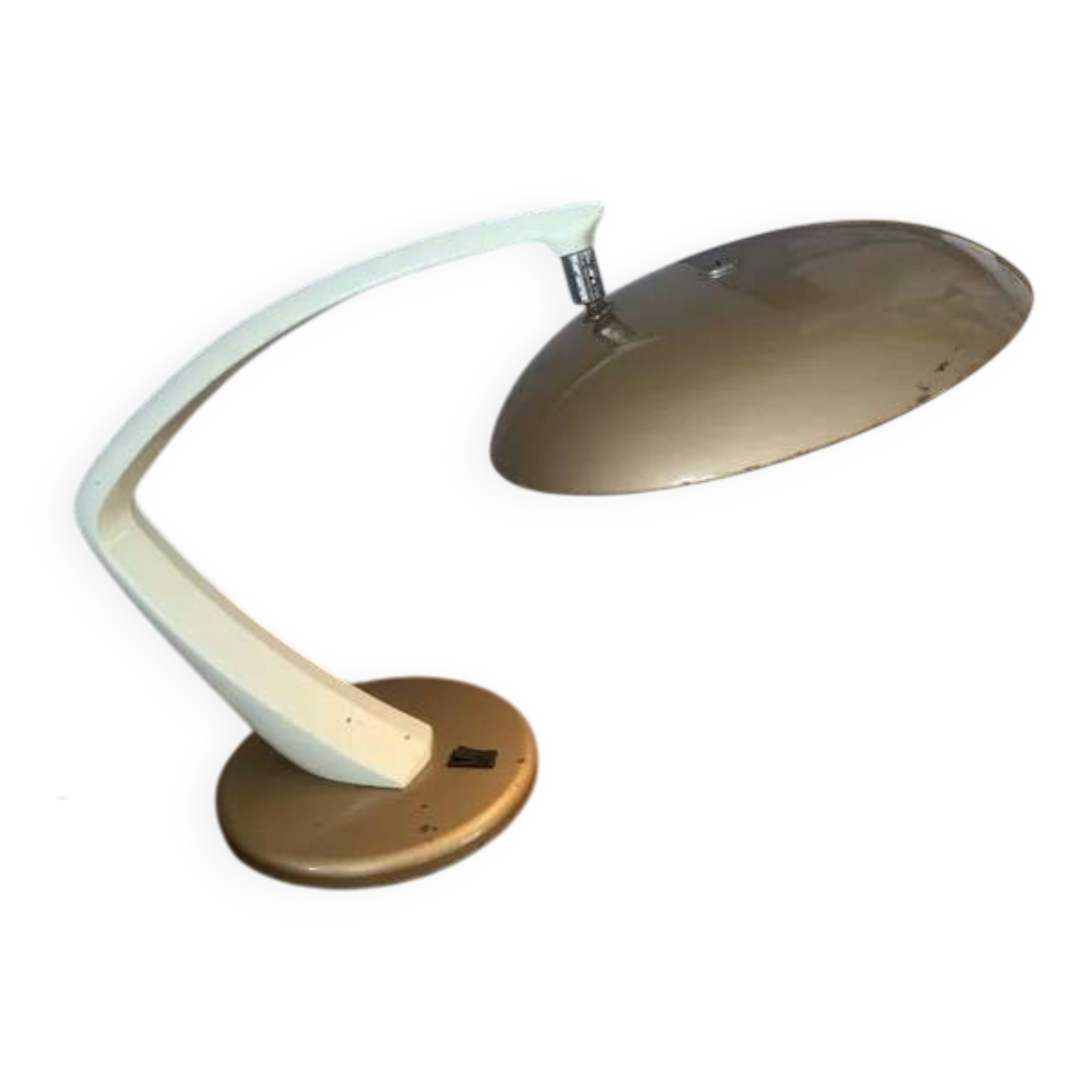 Boomerang lamp from the 1970s.