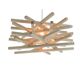 Scandinavian wooden nest suspension
