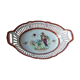 Porcelain basket openwork of baviere panetiere decor asian