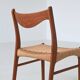 Ensemble de six chaises de salle à manger en teck, Arne Wahl Iversen, Glyngore, Danemark, 1960