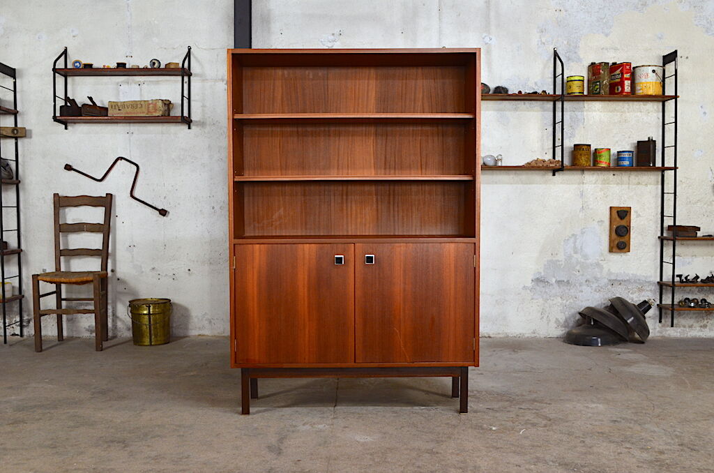 Bookcase mahogany circa 1960