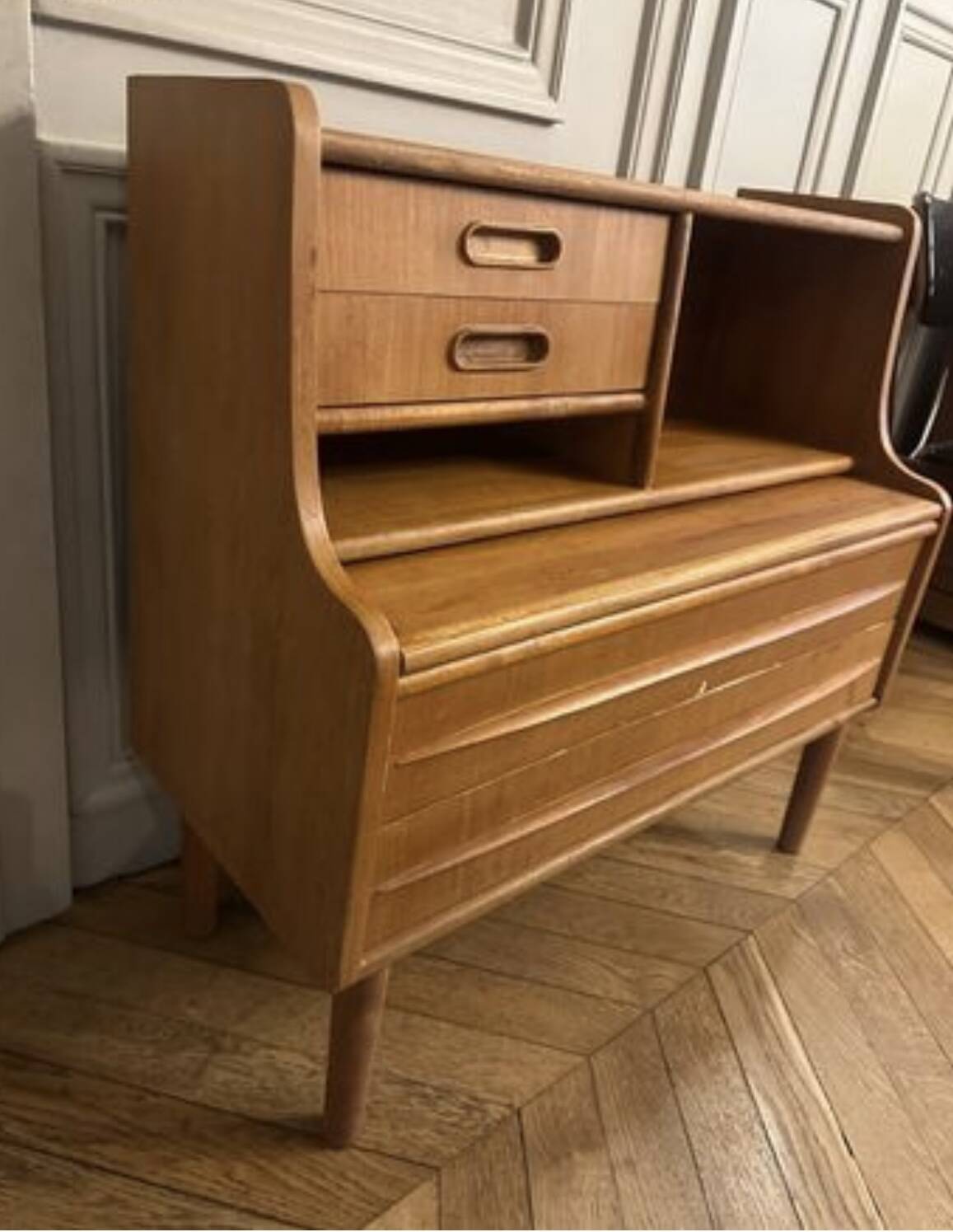 Bureau secrétaire enfant Vintage