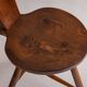 Pair of sculptural rustic wooden chairs in pine France 1960