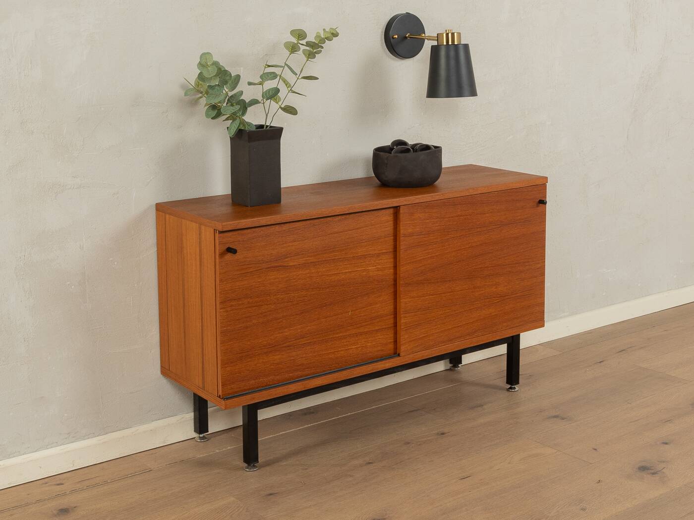 60s Dresser with Sliding Doors, Günter Renkel