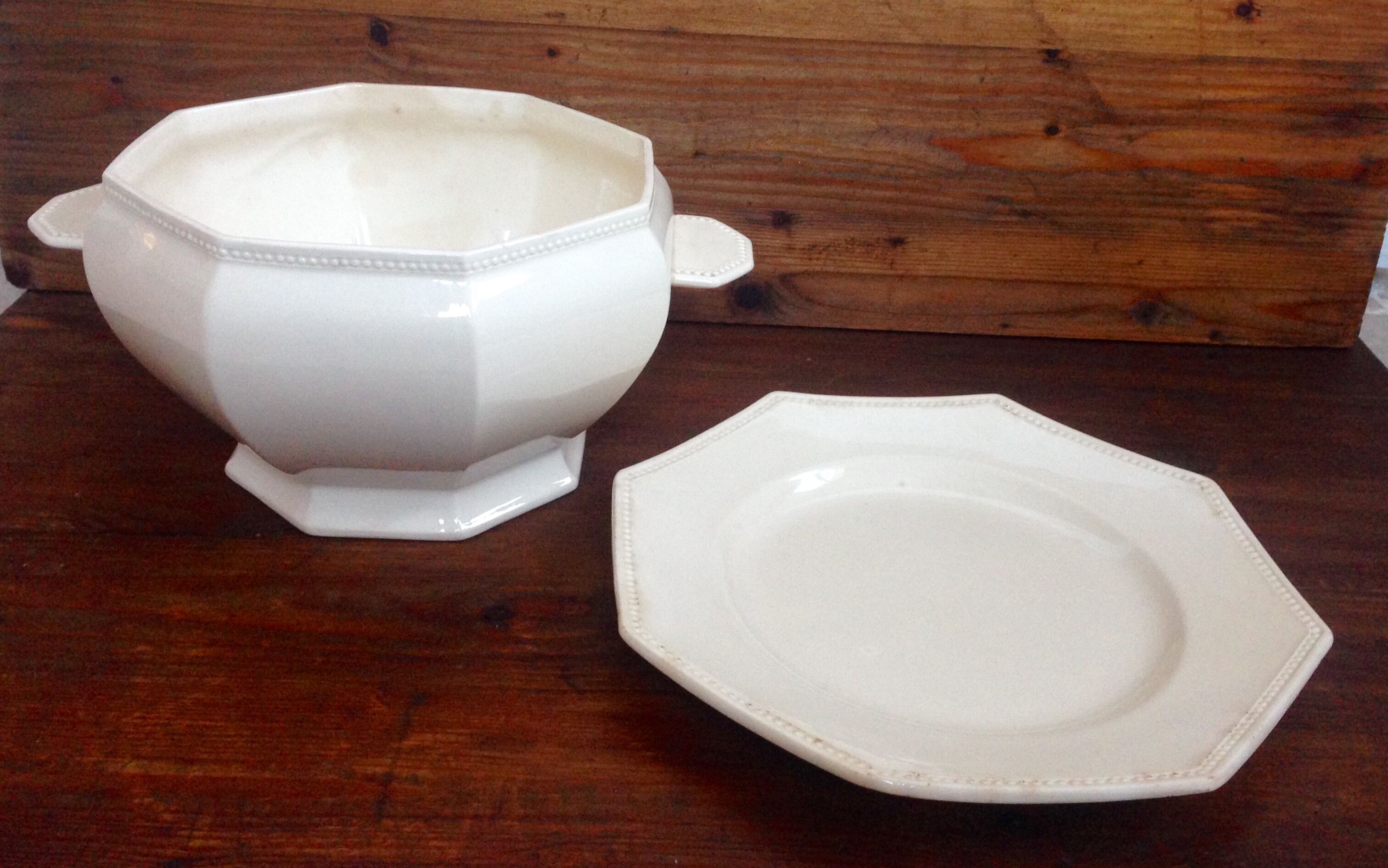 Dishes Sarreguemines circa 1900