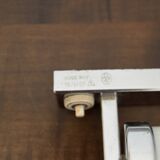 Bauhaus or functionalist chrome wall lamp, 1930