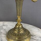 Candélabres bougeoirs en bronze xixe siècle