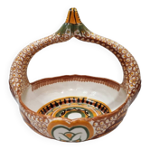 Henriot Quimper fruit bowl, duck or swans