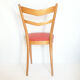 Vintage Italian chair design from the 1960s.