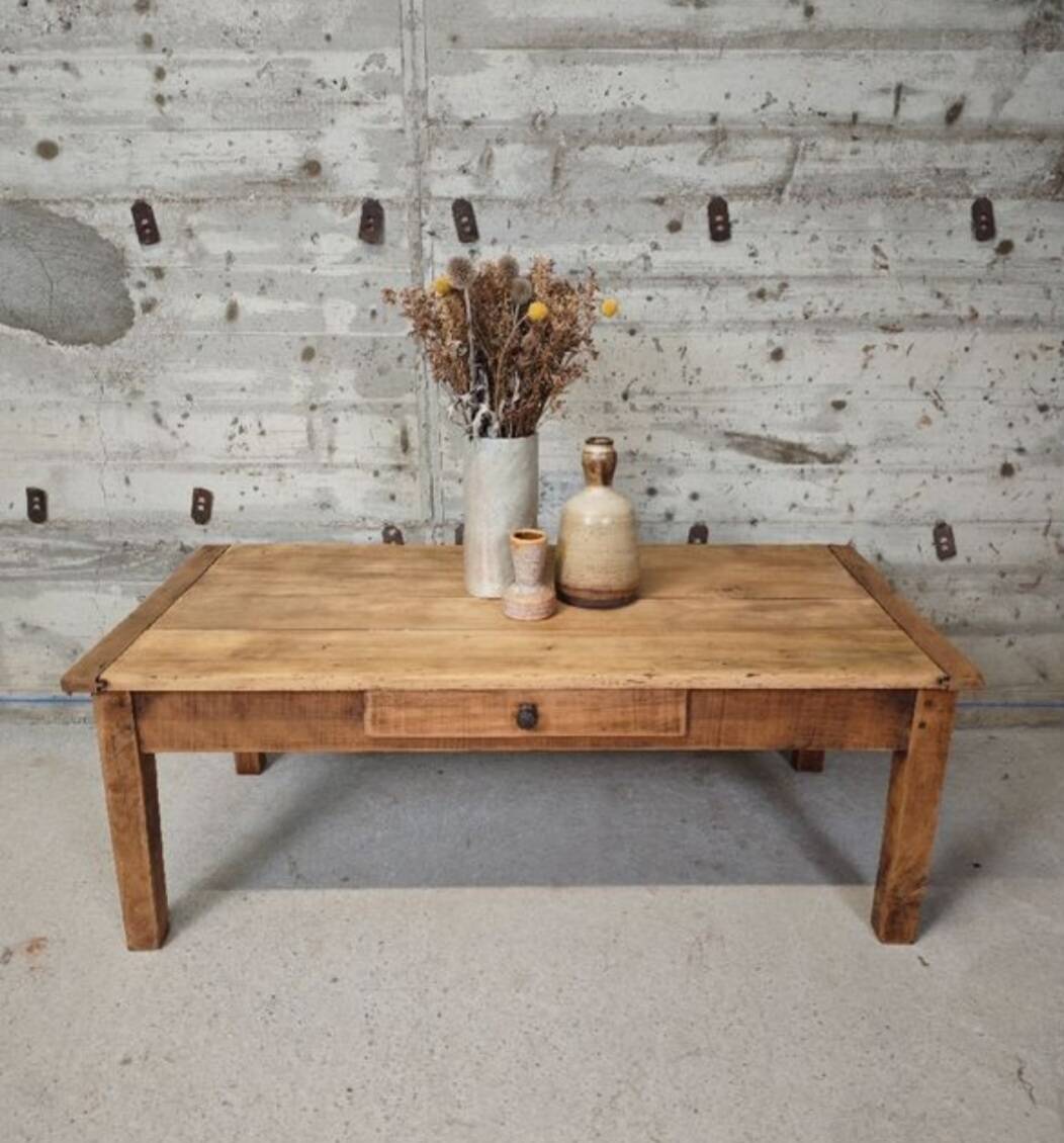 Table basse de ferme