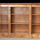 Magnificent Victorian library in mahogany veneer (19th century)