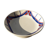 Art deco earthenware compotier