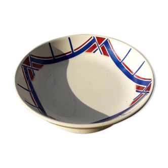 Art deco earthenware compotier