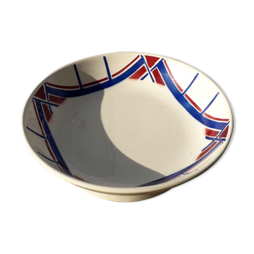 Art deco earthenware compotier