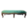 Louis XV Style Footrest – Six Cabriole Legs – Carved Wood