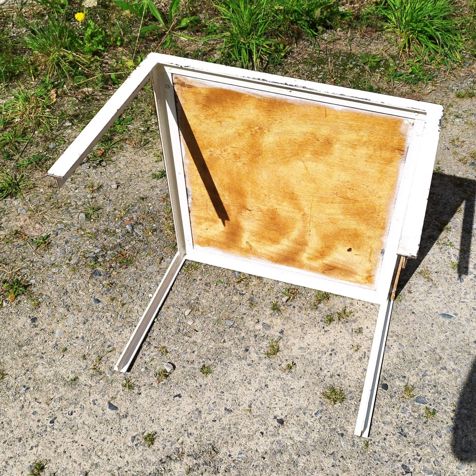 Table basse T-angle par Florence Knoll design vintage