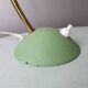 Lampe de table verte pastel et or, France