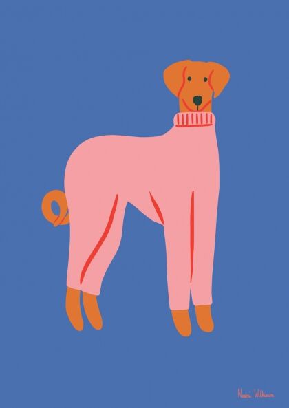 Poster kids Azawakh - A3