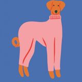 Poster kids Azawakh - A3