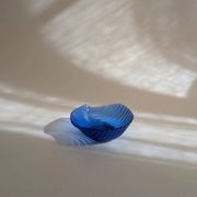 Coupelle coquillage bleue