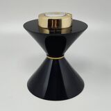 Nécessaire fumeur noir des années 1970 signé Pierre Cardin. Fabriqué en France.