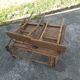 Former rattan and bamboo lounge chair in 1920